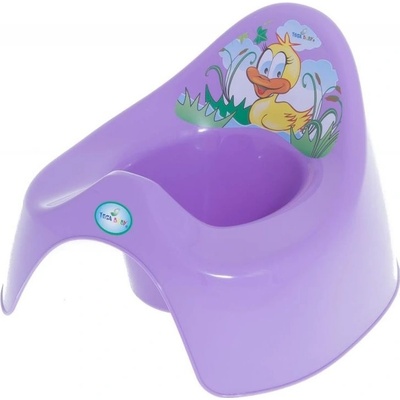 Tega Baby Nočník Plávajúca kačička s melódiou fialový