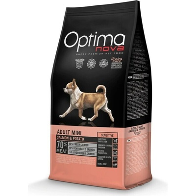 Optimanova Adult Mini Sensitive Salmon&Potato 6 kg