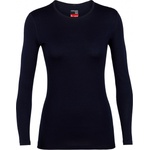 Icebreaker Дамско мериносово термобельо Icebreaker Women's 260 Tech L/S Crewe Merino base layer - Midnight Navy - размер XS (115-0936-0311)