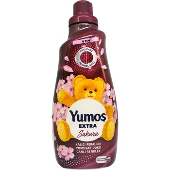 YUMOS extra омекотител, 60 пранета, 1440мл, Sakura