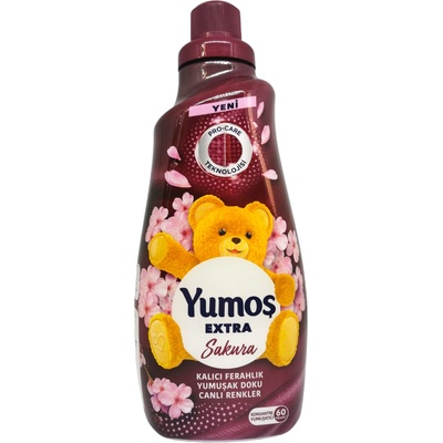 YUMOS extra омекотител, 60 пранета, 1440мл, Sakura