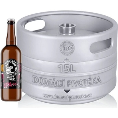 Nachmelená opica Ipa 14° 15 l (sud)