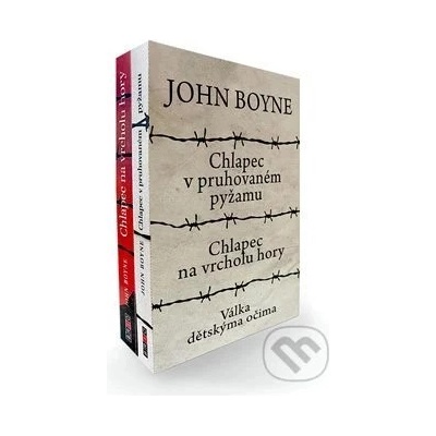 Komplet - Chlapec v pruhovaném pyžamu / Chlapec na vrcholu hory - John Boyne