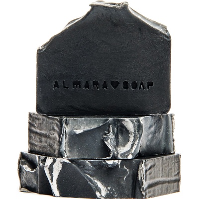 Almara Soap přírodní mýdlo Black As My Soul 85 g
