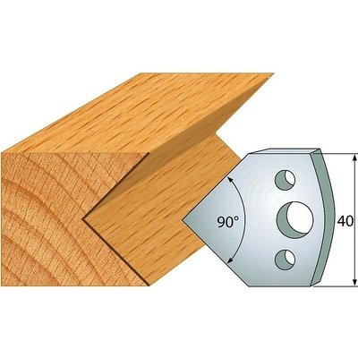 IGM Professional IGM Profil 127 - pár nožov 40x4mm SP F026-127