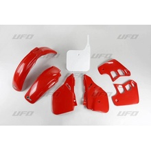 UFO kompletní sada plastů HONDA CR 250 88-89 barva OEM (červená/bílá) (HO092E999)