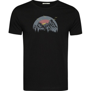 GreenBomb Мъжка тениска GreenBomb Peak Circle Guide T-shirt - Black - размер XL (217-0589-0114)