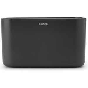 Brabantia Кутия за аксесоари за баня Brabantia ReNew 1003493, Устойчива на корозия, Вътрешен разделител, Противоплъзгаща основа, Тъмносив (1003493)