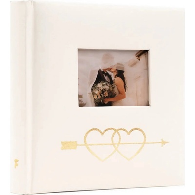FANDY Fotoalbum 10x15 50 foto svatební 2Hearts 2 zlaté