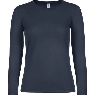 B&C Collection B&c e150 lsl / Дамска тениска с дълъг ръкав - тъмносиня xs (01006t00300)