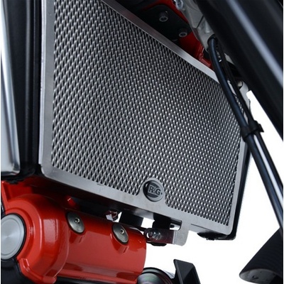 Ochranná mřížka chladiče R&G Racing Aprilia Shiver 900 18-, černá