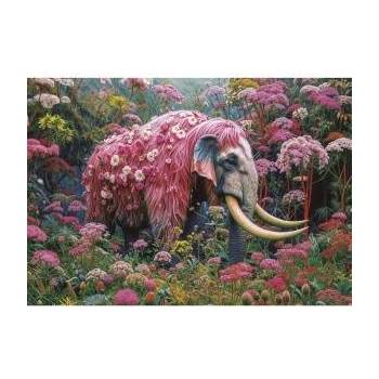 Educa Puzzle 500 pcs. Floral Elephant