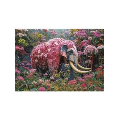 Educa Puzzle 500 pcs. Floral Elephant