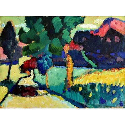 Obrazy - Kandinsky, Wassily: Letní krajina - reprodukce obrazu