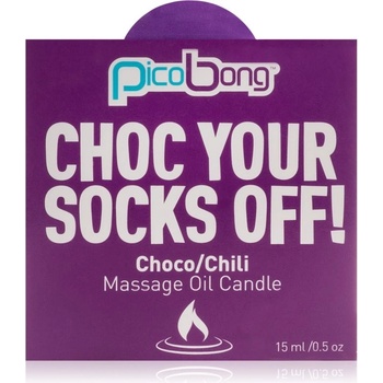 Pico Bong massage oil Candle masážna Choco & Chilli 15 ml