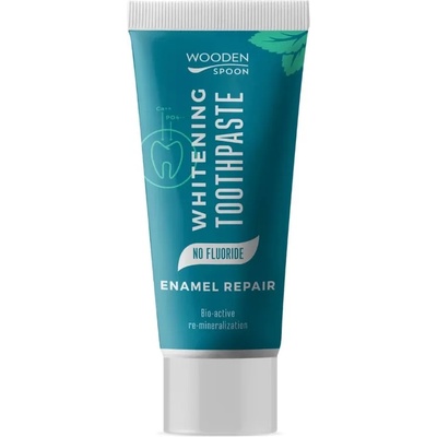 Wooden Spoon Избелваща и реминерализираща паста за зъби, 75 ml