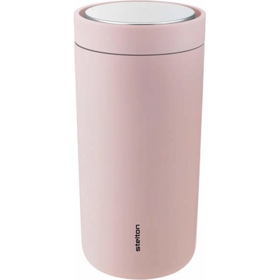 Stelton Termohrnček To Go Click soft rose 0,4 l