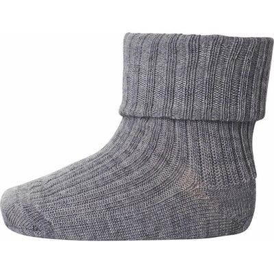 mpDenmark SLABÉ MERINO PONOŽKY MP DENMARK GREY MELANGE