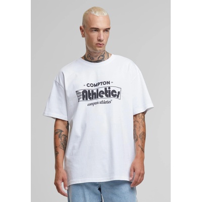 Mister Tee Тениска Compton Athletic Club Oversize Tee white XXLUB-MT3526-00220 - Тъмносив, размер L
