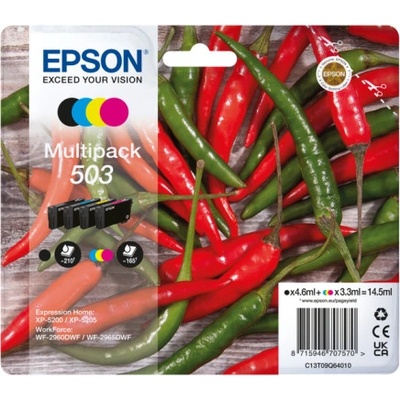 Epson Мастилена касета, epson, Мултипак t09q64010, Черно (c13t09q64010)