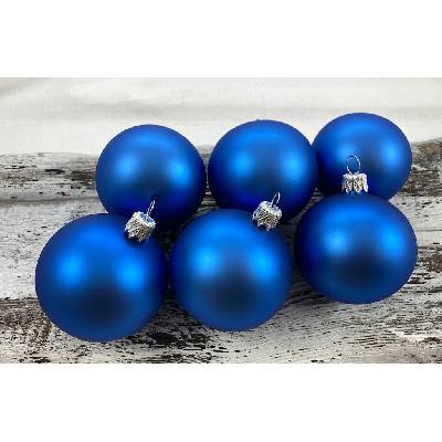 Okrasa Čadca Modrý mat 11240000/834 : VÝBER VEľKOSTÍ - Priemer 6cm / 6ks