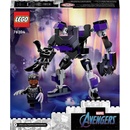 LEGO® Super Heroes 76204 Black Pantherovo robotické brnění, 124 dílků