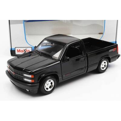 Maisto Chevrolet 454 Ss Pick up 1993 Black 1:24