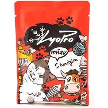 Lyopro CAT s Hovädzím mäsom 85 g