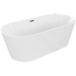 Mexen Luna 180x80 cm white/gun metal (52031808000-95)