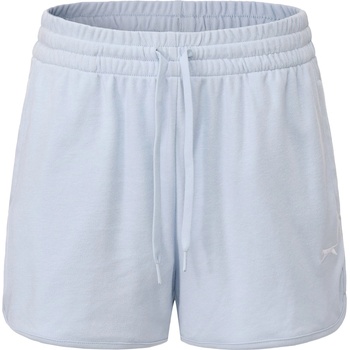 Slazenger Дамски поларени къси панталони Slazenger Fleece Interlock Shorts Womens - Light Blue
