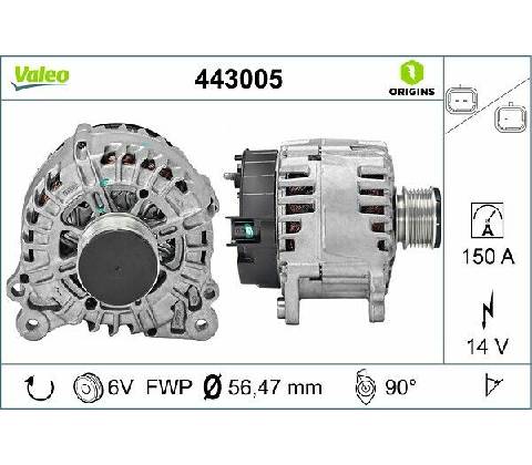 Generátor VALEO 443005