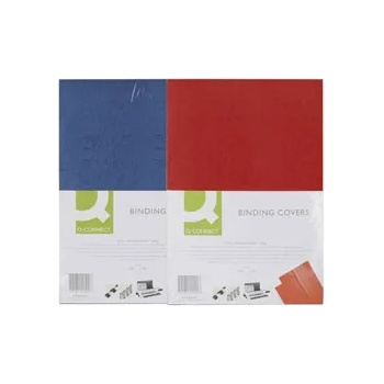 Image 1 of Q-Connect Корици за подвързване a4 картон 250г имитация кожа 100бр