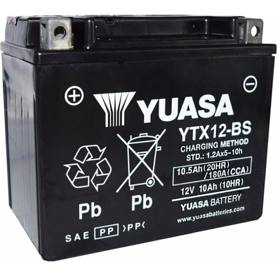 Yuasa YTX12-BS – Zboží Mobilmania