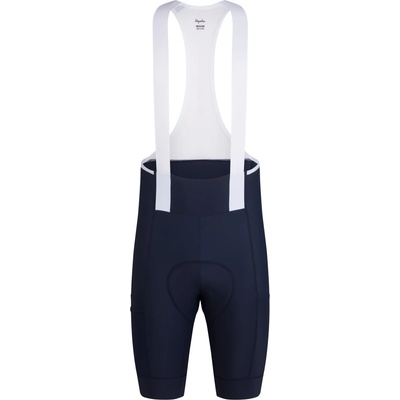 Rapha Мъжки клин за колоездене Rapha Brevet Element Cargo Bib Shorts Cycling bottoms - Dark Navy / White (055-3572-0314)