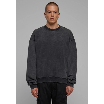 Urban Classics Мъжка блуза в черно Urban Classics Acid Washed CrewUB-TB6321-00007 - Черен, размер XL