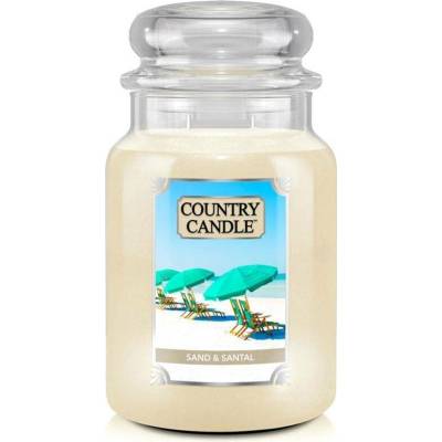 Country Candle Sand & Santal 652 g