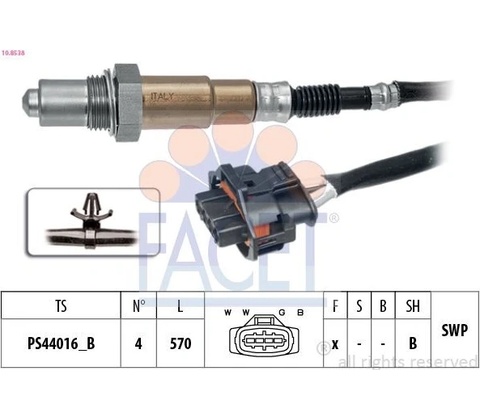 Lambda sonda FACET 10.8538