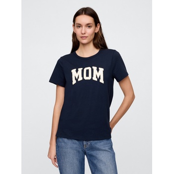 GAP Памучна тениска MOM GAP GAP | Sin | ЖЕНИ | XXS