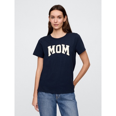 GAP Памучна тениска MOM GAP GAP | Sin | ЖЕНИ | XXS