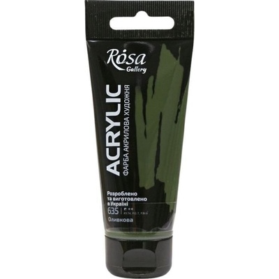 Rosa Gallery АКРИЛНА боя Olive Green (635) 60 ml 1 бр (3241635)