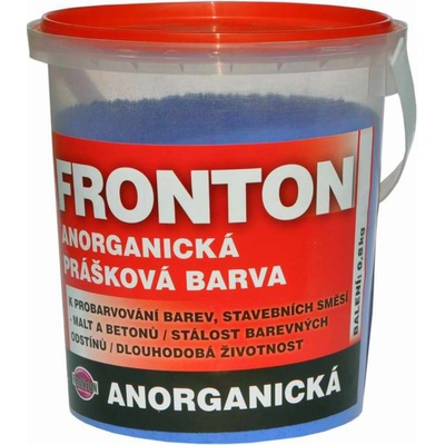 Fronton prášková farba do stavebných zmesí malty a betónov 800 g 0452 modrá