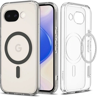 Spigen Google Pixel 10a SPIGEN ULTRA HYBRID пластмасов протектор за телефон, устойчив на удари, MagSafe, ЧЕРЕН (GP-183289)
