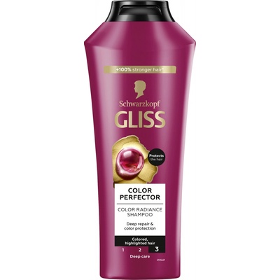 Schwarzkopf Gliss Color Perfector rozjasňující šampon 400 ml