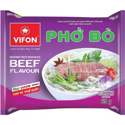 Vifon Pho Bo instantná hovädzia polievka 60 g