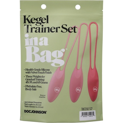 Doc Johnson in a Bag Kegel Trainer Set Pink