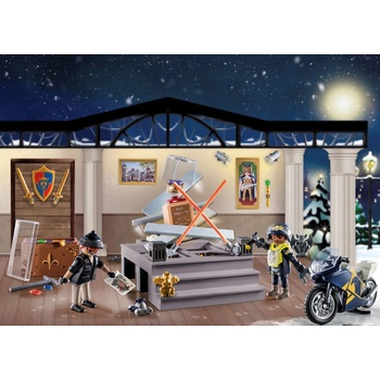 Playmobil 71347 Adventný kalendár Krádež v múzeu