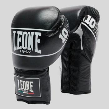 LEONE 1947 Боксови Ръкавици Leone Shock Pro L Black - 14 oz