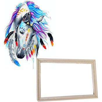 Gaira Malovanie podľa čísel Kôň Indiánov