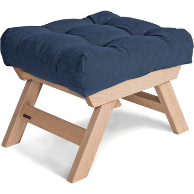 MarLiving Taburet BREEZIO 01 55 cm z masivu/modrý