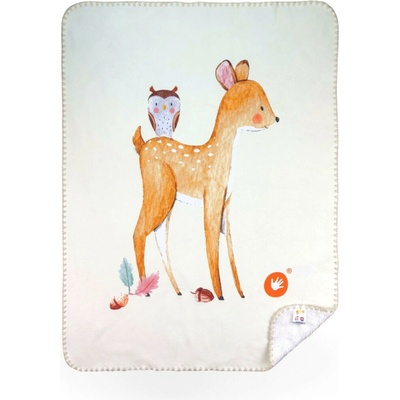 XKKO Detská španielska deka Lux Deer